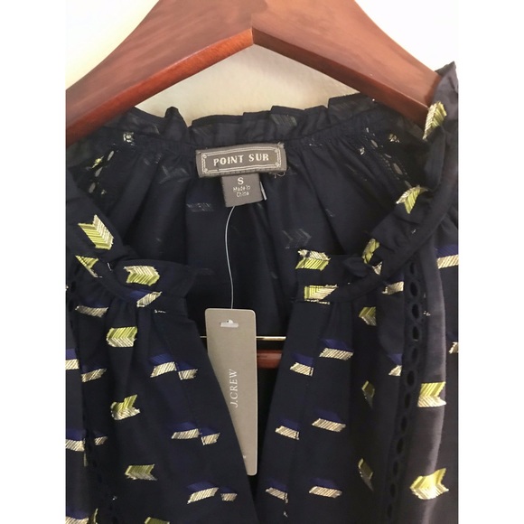 NWT J.Crew | Point Sur Popover Top - Picture 3 of 5